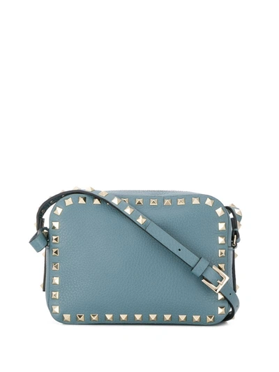 Valentino Garavani Garavani Rockstud Camera Bag In Blue