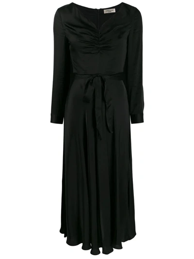 Jovonna London Modernista Viscose Dress In Black