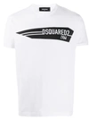 Dsquared2 Logo Detail T-shirt In White