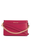 Michael Kors Chain Strap Tote Bag In Red