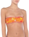 Dsquared2 Bikini Tops In Orange