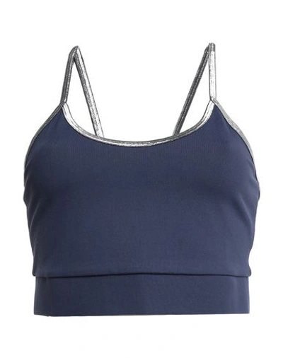 Ana Heart Tops In Dark Blue