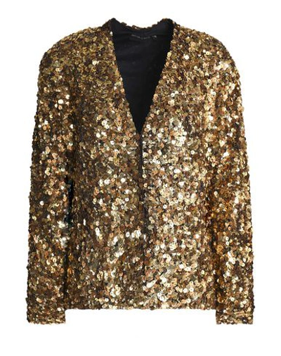 Antik Batik Sartorial Jacket In Gold