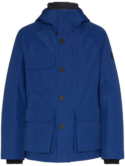 Woolrich Storm Mountain Gore-tex Jacket In Light Blue