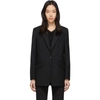 Rag & Bone Ames Wool Blend Twill Blazer In Black