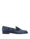 Giuseppe Zanotti Loafers In Dark Blue