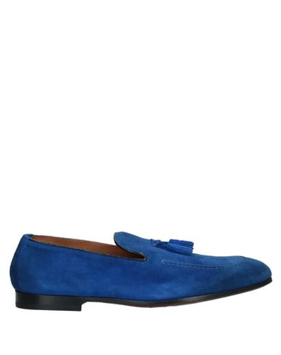 Doucal's Loafers In Blue