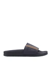 Brunello Cucinelli Sandals In Dark Blue