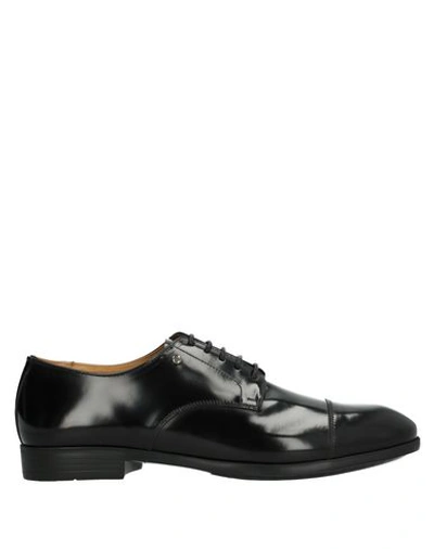 Fabi Lace-up Shoes In Black