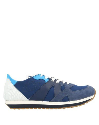 Alberto Guardiani Sneakers In Dark Blue