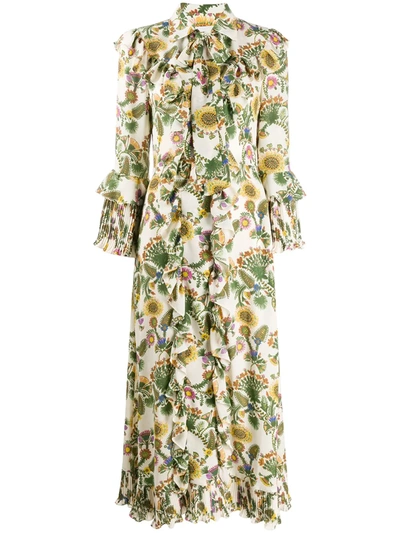 La Doublej La Double J Bellini Long Dress In Thistle