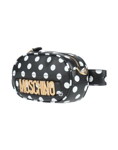 Moschino Bum Bags In Black