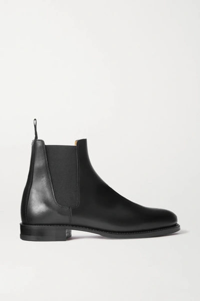 Ludwig Reiter Leather Chelsea Boots In Black