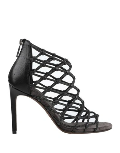 Brunello Cucinelli Sandals In Black