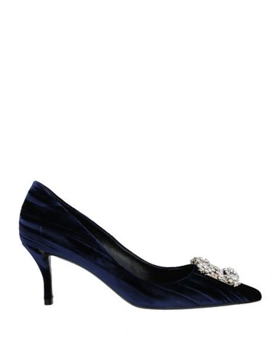 Roger Vivier Pumps In Blue