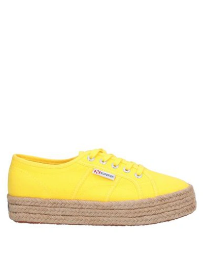 Superga Espadrilles In Yellow