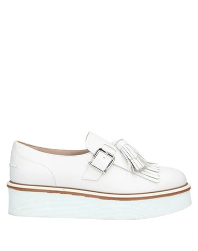 Tod's Loafers In White