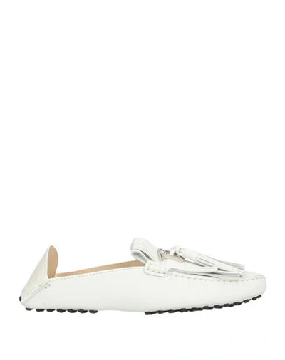 Tod's Loafers In White