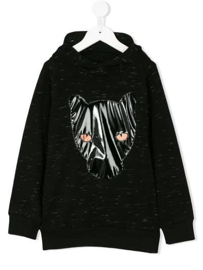 Wauw Capow By Bangbang Kids' Hooded Trouserher Sweatshirt In Black