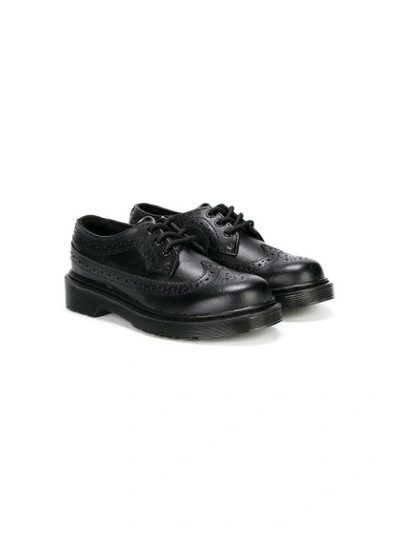 Dr. Martens' Kids' Classic Brogues In Black
