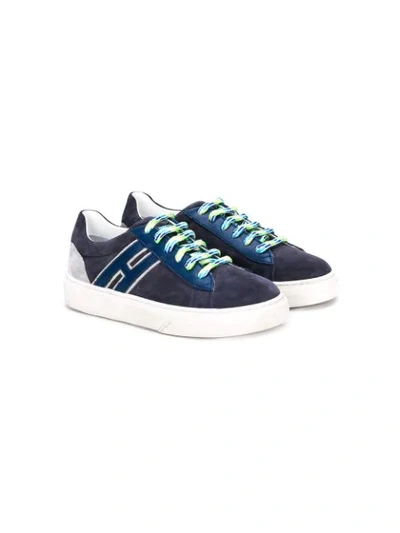 Hogan Kids' Classic Low-top Trainers In Blue