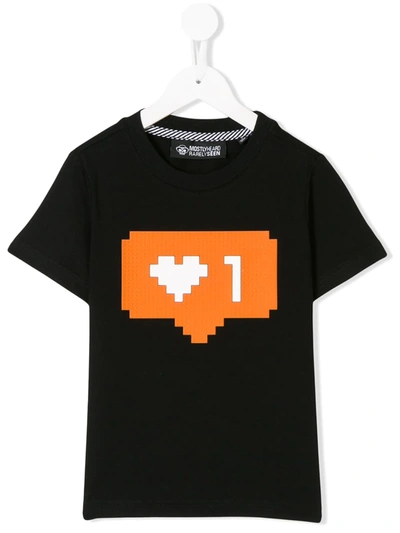 Mostly Heard Rarely Seen 8-bit Kids' Do It For The Gram T-shirt In Black
