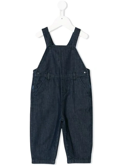 Knot Babies' Denim Dungarees In Blue
