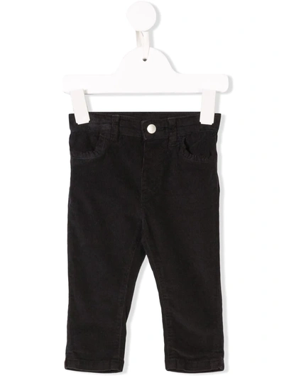 Knot Kids' Capri Corduroy Trousers In Blue