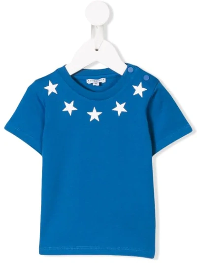 Givenchy Babies' Star Print T-shirt In Blue