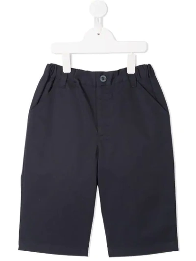 Familiar Kids' Classic Chino Shorts In Blue