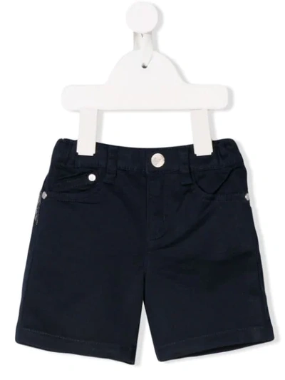 Emporio Armani Babies' Chino Shorts In Blue