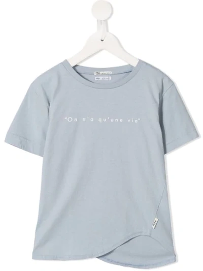 Fith Kids' Printed T-shirt In Blue