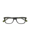 Nike Kids' Rectangle Frame Glasses In Black