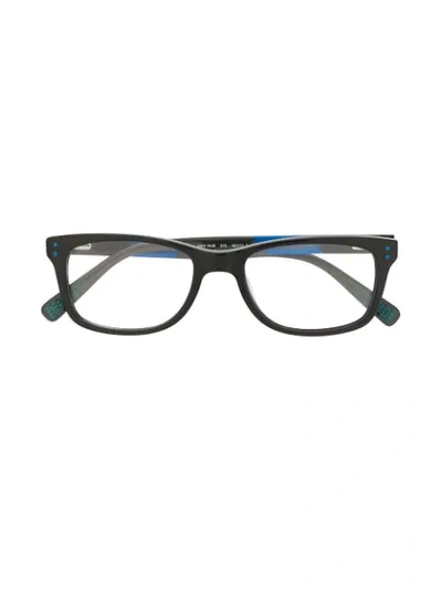 Nike Kids' Rectangle Frame Glasses In Black