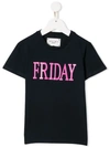 Alberta Ferretti Kids' Friday T-shirt In Blue
