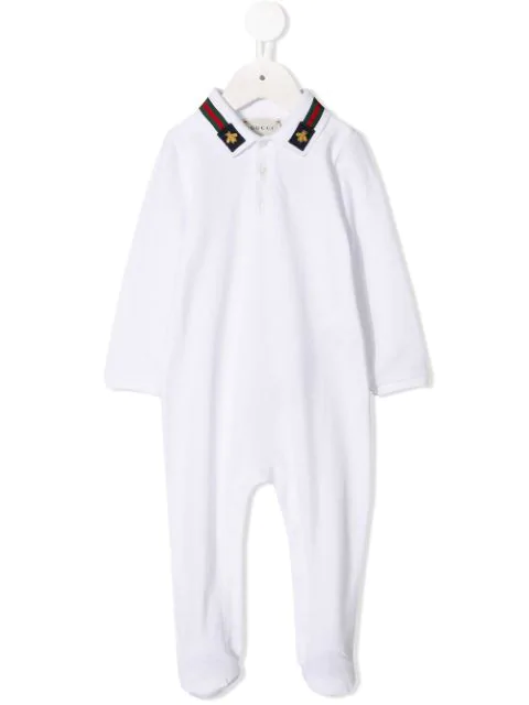 babygrow with collar