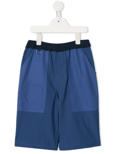 Familiar Kids' D-ring Shorts In Blue