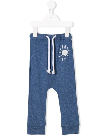 Raspberry Plum Babies' Printed Sunshine Trousers In Blue
