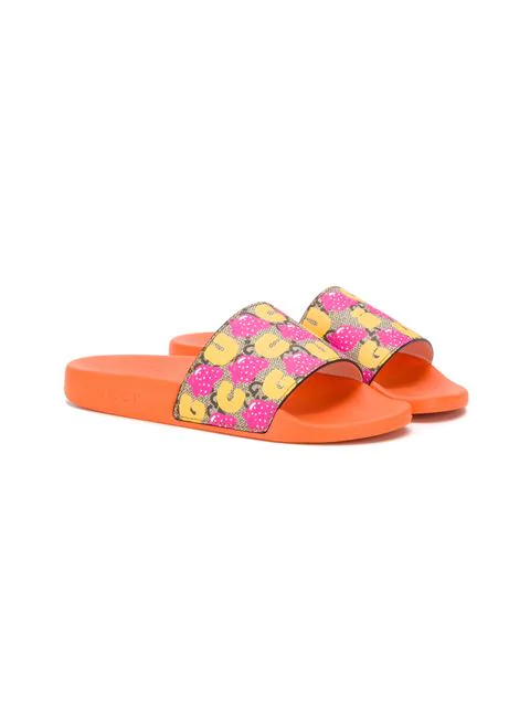 gucci strawberry slides nordstrom