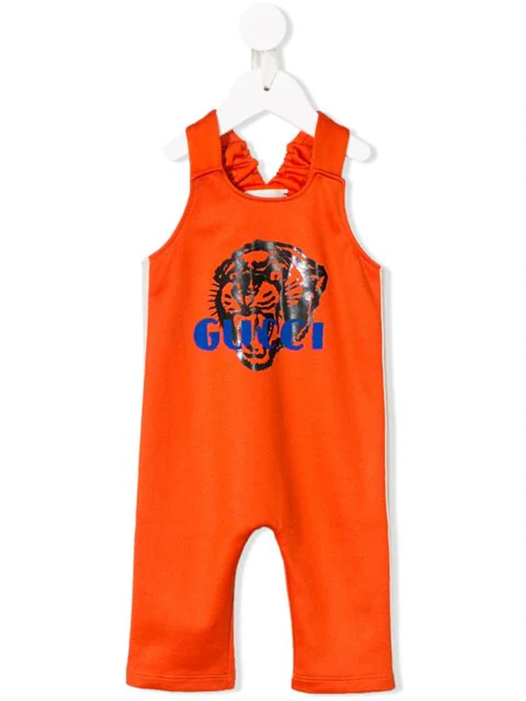 Gucci Babies' Logo Jumpsuit In Orange | ModeSens