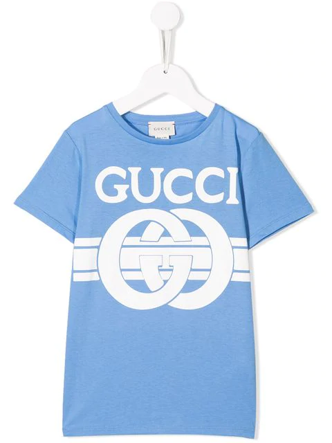 blue gucci t shirt