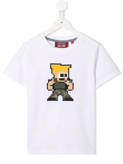 Mostly Heard Rarely Seen 8-bit Kids' Tiny Combat T-shirt In White
