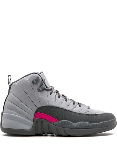 Jordan Kids' Air  12 Retro Gg Sneakers In Grey