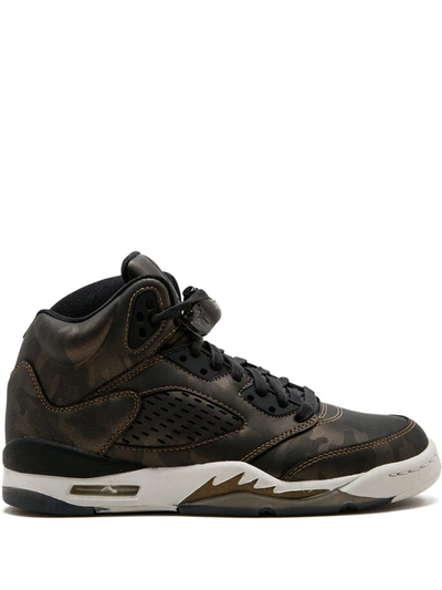 Jordan Kids' Air  5 Retro Prem Hc Sneakers In Black