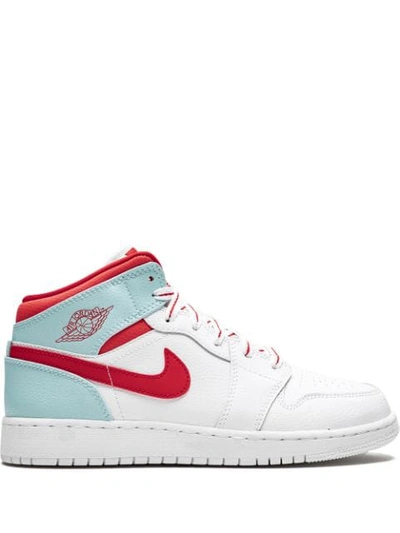 Jordan Kids' Air  1 Mid Sneakers In White