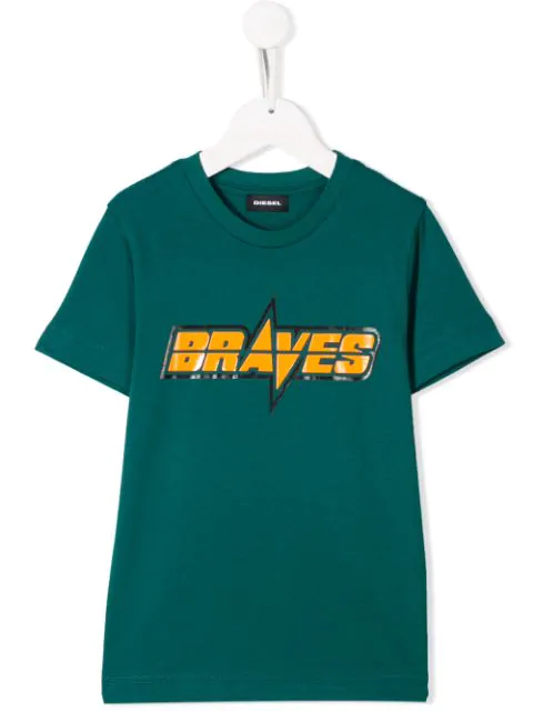 diesel braves t shirt