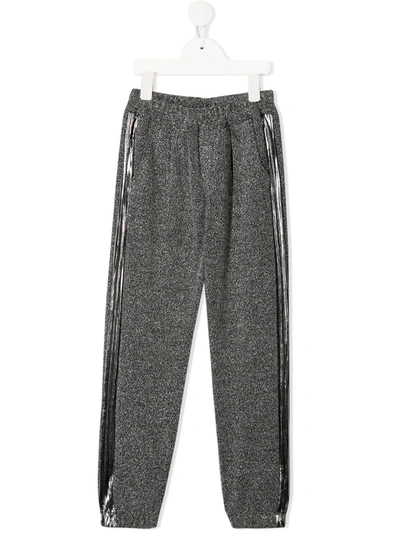 Andorine Kids' Embellished Tracksuit Trousers In Grey