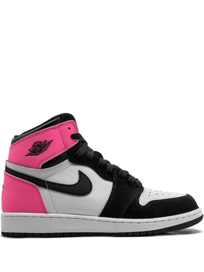 Jordan Kids' Air  1 Retro High Og Gg Sneakers In Black