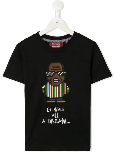 Mostly Heard Rarely Seen 8-bit Kids' Big Papa T-shirt In Black