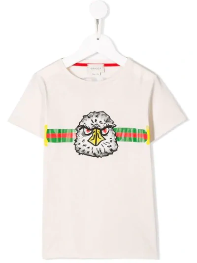 Gucci Kids' Eagle Print T-shirt In Var. Uni